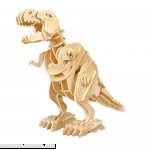 DINOROID T-Rex Walking & Roaring 3D Wooden Dinosaur Puzzle  B06XX7M1YD
